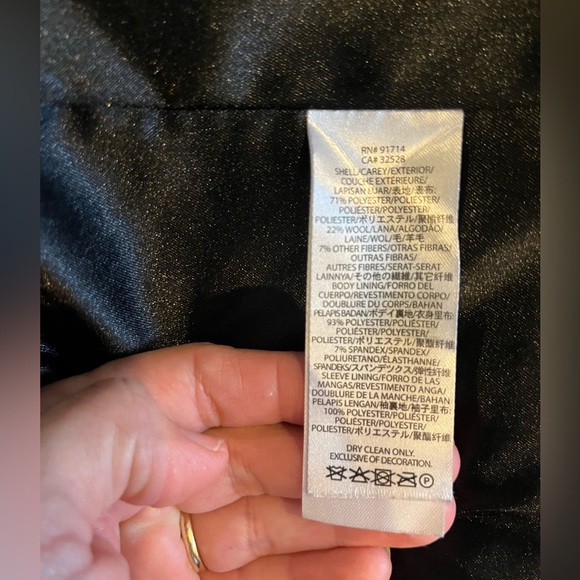 Armani Exchange twill jacket size S barely worn. - Picture 6 of 6